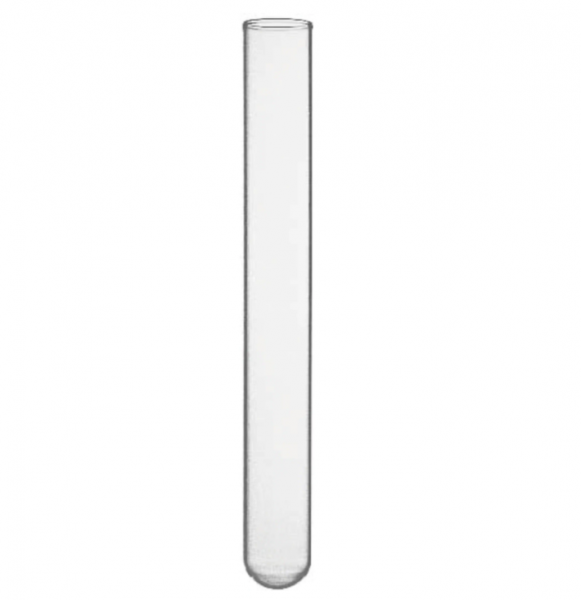 Fisherbrand Soda Lime Glass Medium Wall Rimless Test Tube